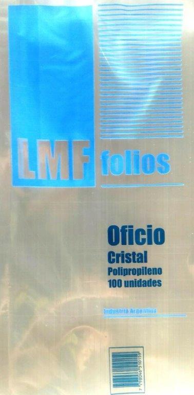 FOLIOS OFICIO LMF PP X 100 UN 40 MIC