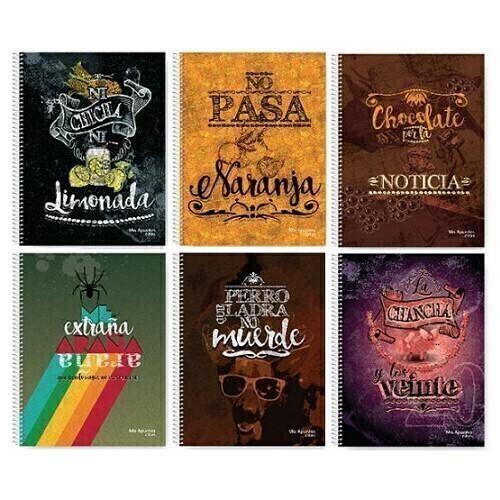 CUADERNO 29.7 APUNTES CITAS T/D 120 HS CUADRICULADO C/ESP 920223