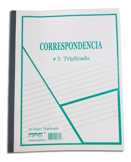 CUADERNO CORRESPONDENCIA Nº 3 TRIPLICADO-53092