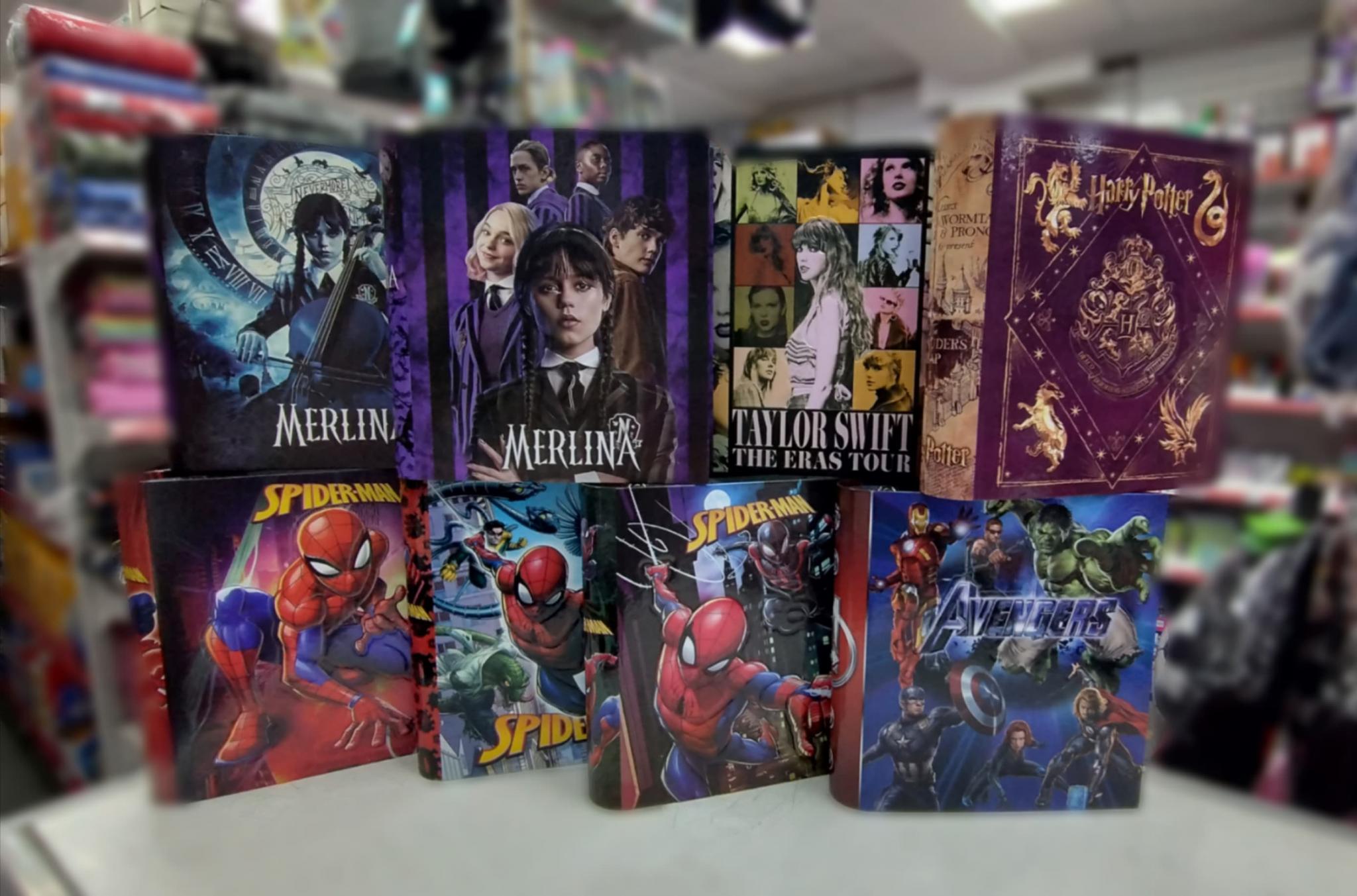 CARPETA ESCOLAR 3 AN X 40 MM FANTASIA- ID.-65G/73/79/80/85/86/91/92/97/98/105/8/