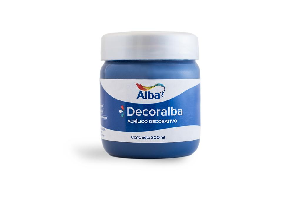 ACRILICO ALBA DECORALBA 200 ML AZUL NOCHE 447