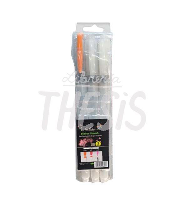 PINCEL LAMA WATERBRUSH X 3 UN CHATOS