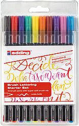 SP MARCADORES EDDING 1340 SET X 10 BRUSHPENS ***