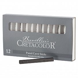 BARRA DE GRAFITO CUADRADA CRETACOLOR X 12 UN-6B-