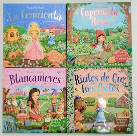 LIBRO CUENTO COL. MIS CUENTOS SOÑADOS CON POP-UP EN SUS PAG. BK-221/2/3/4