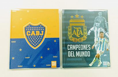 CUADERNO 19 X 23 AFA/BOCA T/D 48 HS RAY-L5CCO19
