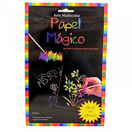 PAPEL MAGICO HOJAS GRANDES X 10 HS 12519 (C)