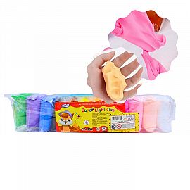 MASA ULTRALIVIANA PAQUETE X 12 COLORES C/ESTECA PLASTICA-26309
