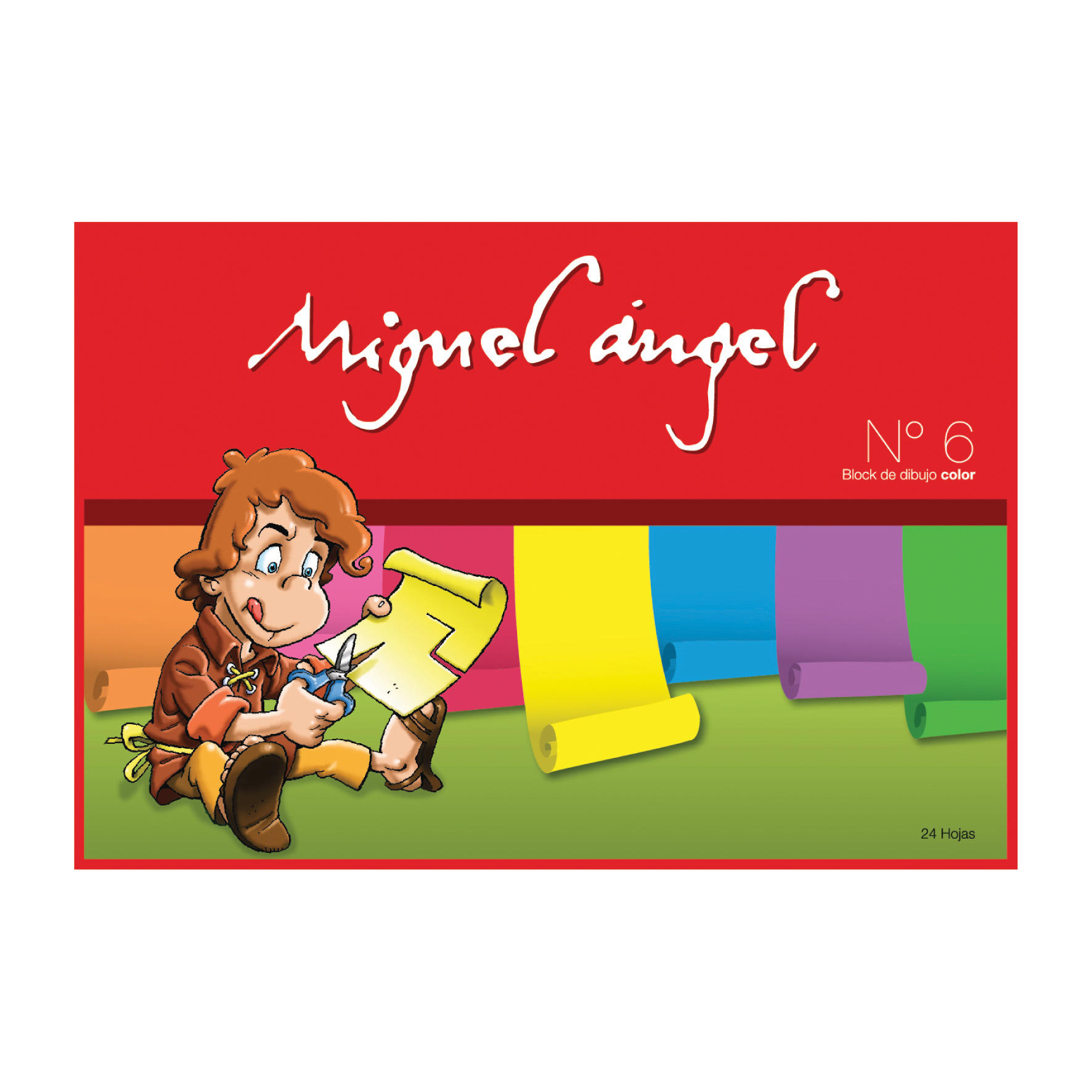 BLOCK P/DIBUJO M.ANGEL Nº 6 COLOR X 24 HS 712963