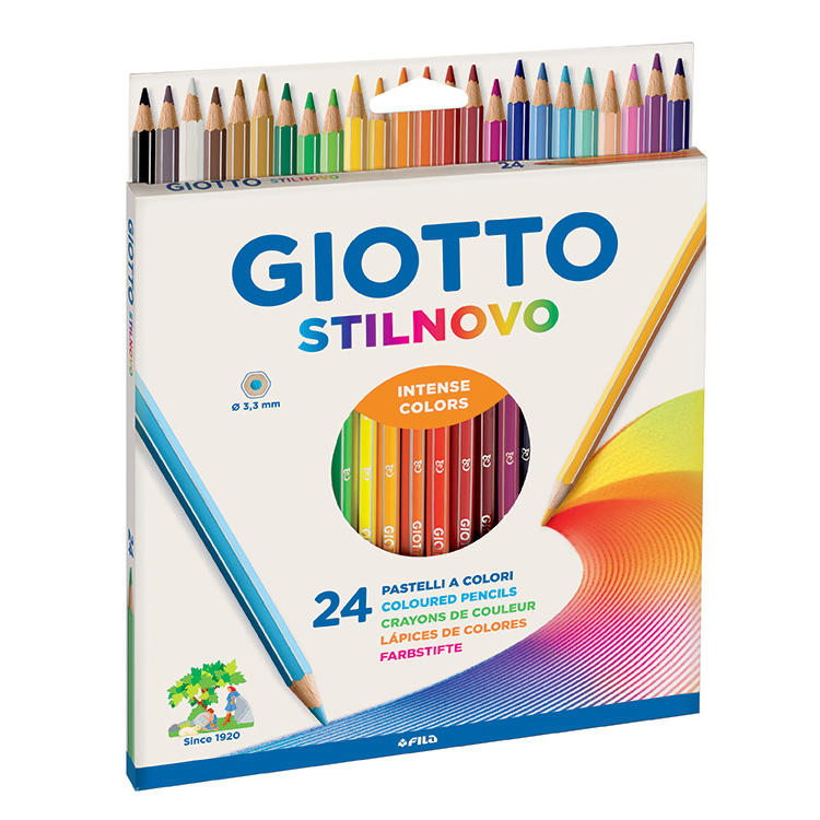 LAPICES DE COLORES GIOTTO STILNOVO X 24 L FILA 256600ES