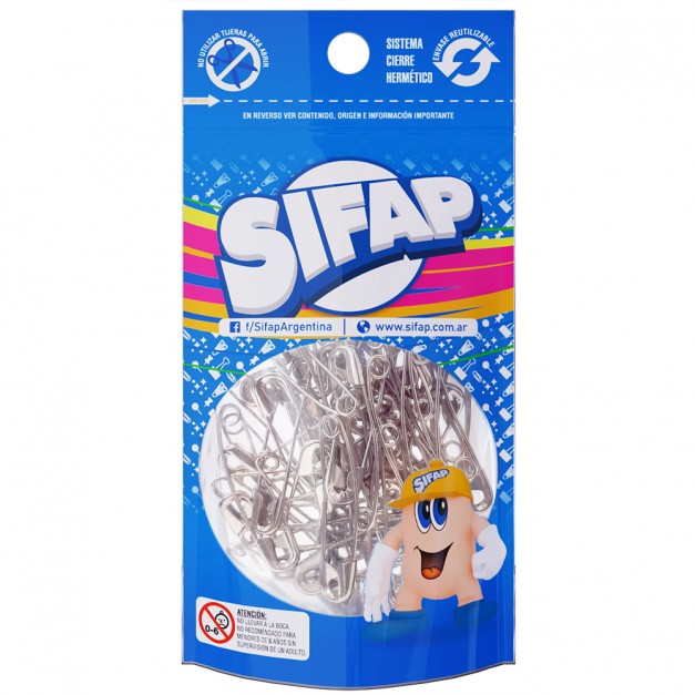 ALFILERES DE GANCHO SIFAP X 50 UN-