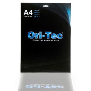 ETIQUETAS P/COMPUTACION ORI-TEC 210 X 29,7 X 25 HS B4101-25