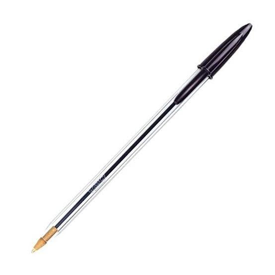 BOLIGRAFO BIC 1 MM C/U CRISTAL NEGRO 835208