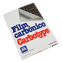 CARBONICO CARBOTYPE FILM NEGRO OFICIO 50 HS