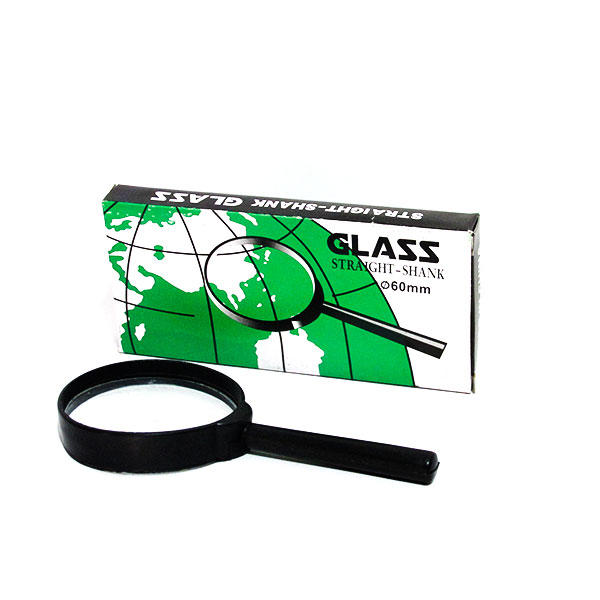 LUPA GLASS 60 MM ARO PLASTICO-1267