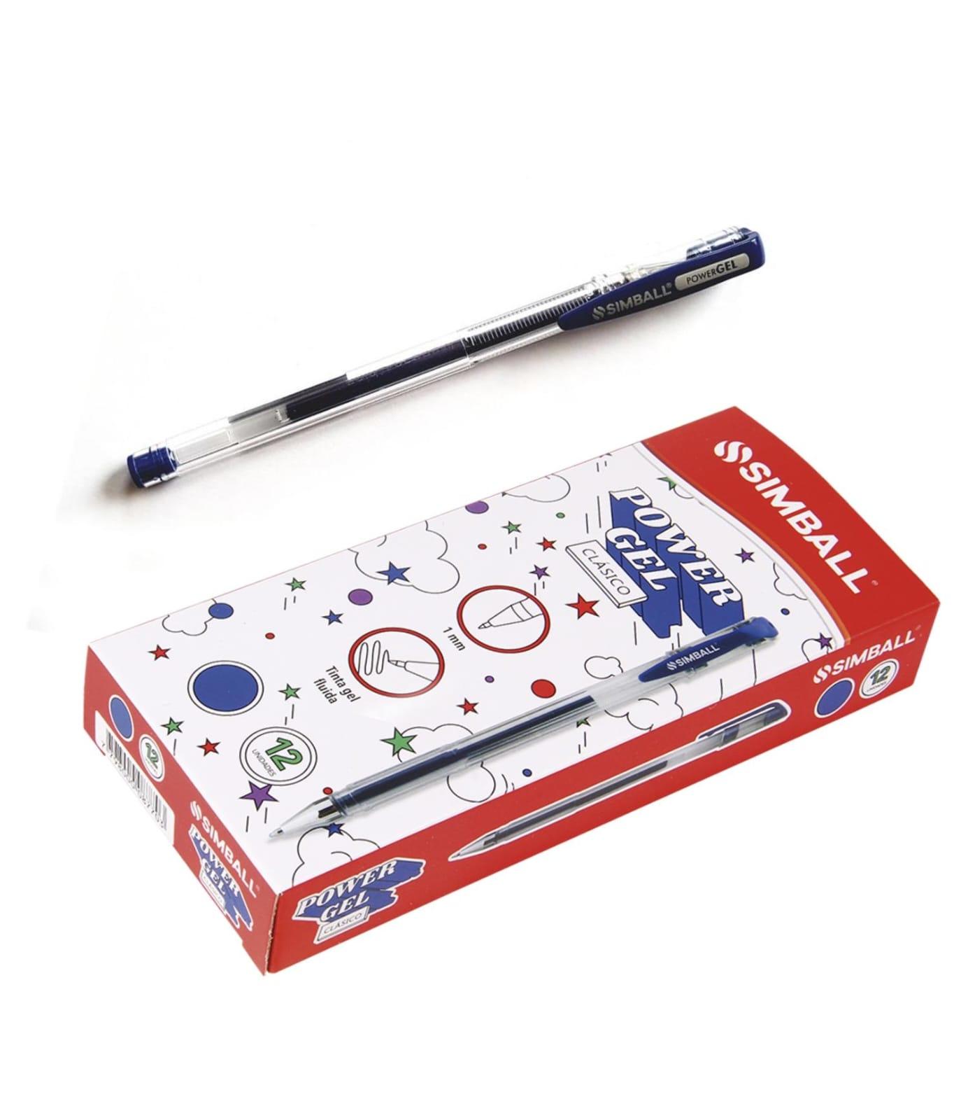 ROLLER MICRO SIMBALL POWER GEL PEN AZUL