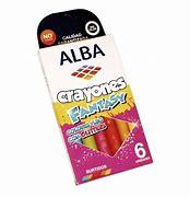 CRAYONES ALBA X 6 FANTASY GLITTER