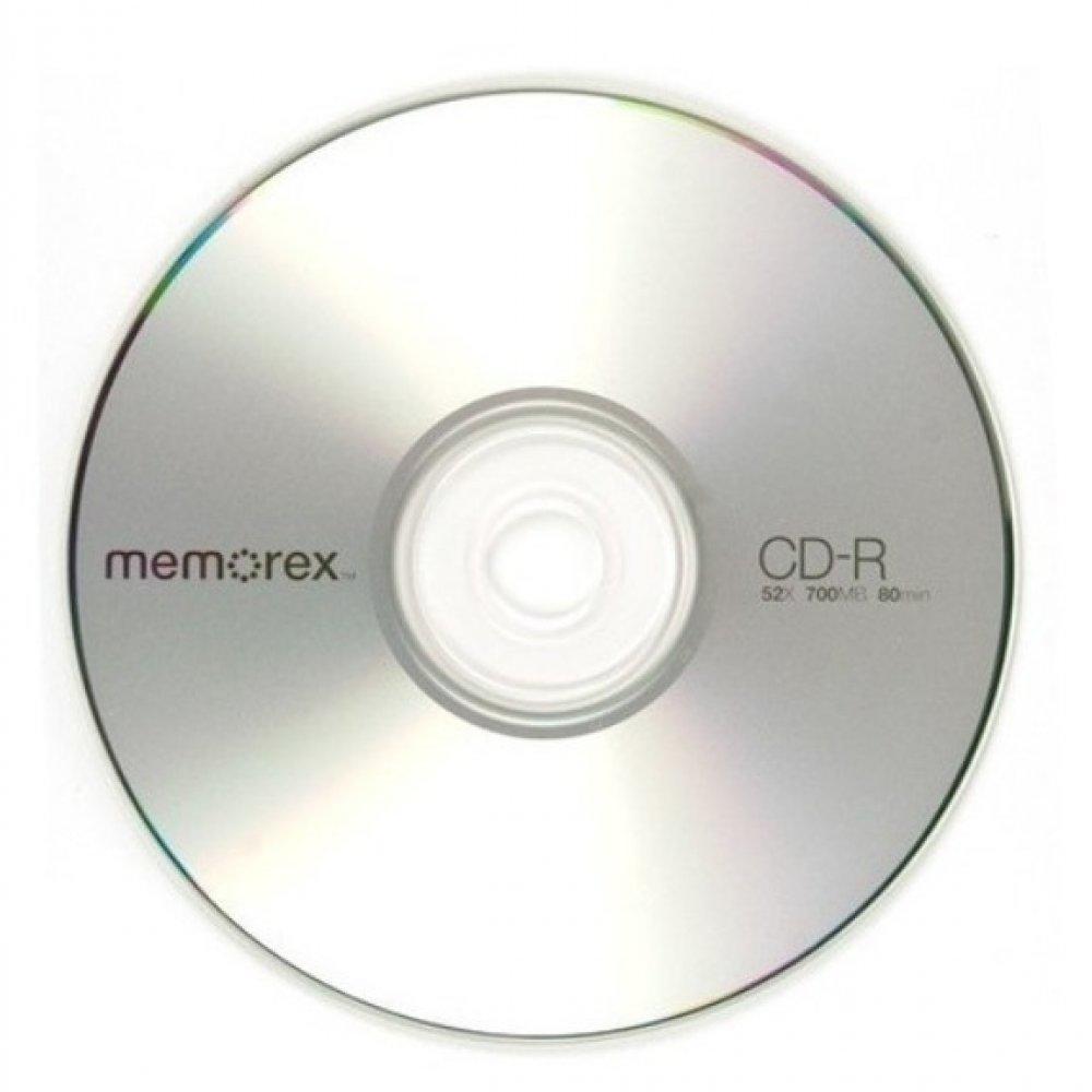 COMPUTACION CD - R MEMOREX- 80 MIN/700 MB BULK  X 100