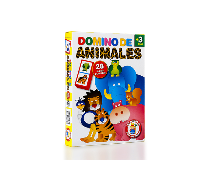 JUEGO DE MESA RUIBAL DOMINO DE ANIMALES (200)