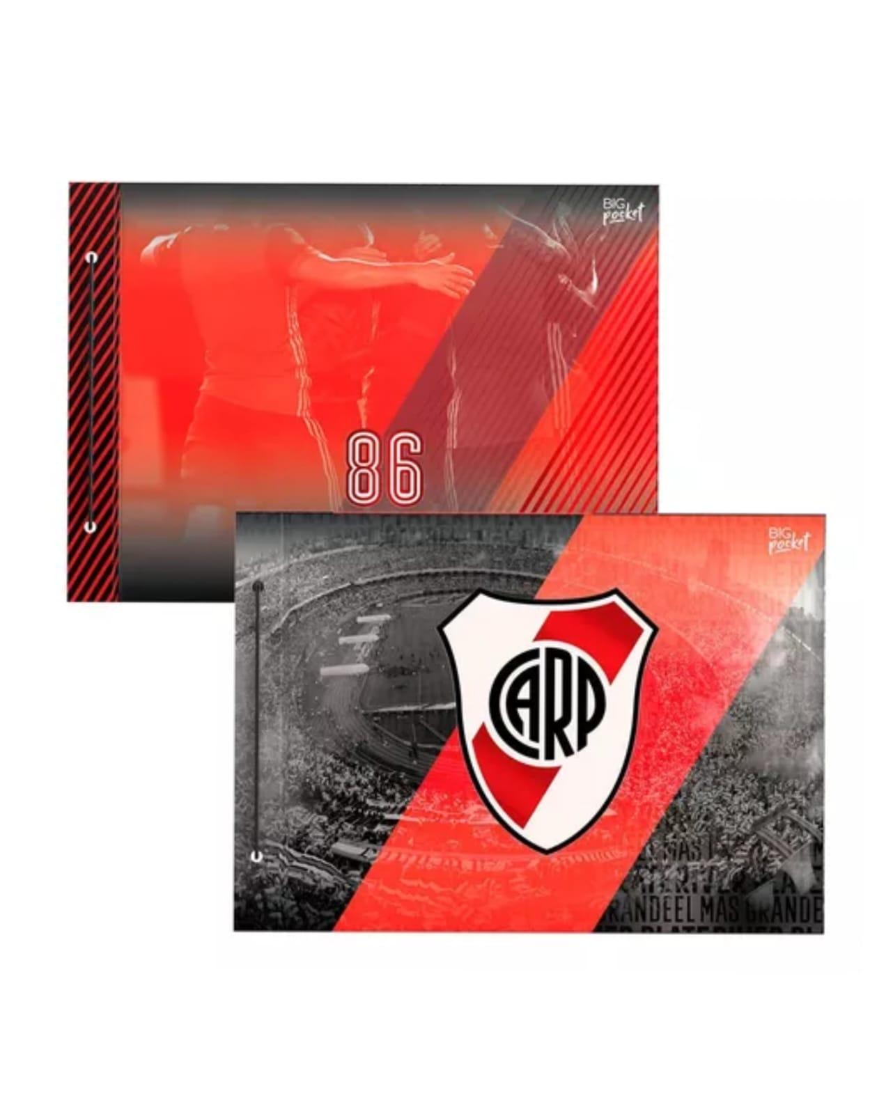 CARPETA C/CORDON Nº 5 RIVER L3CN5RIV