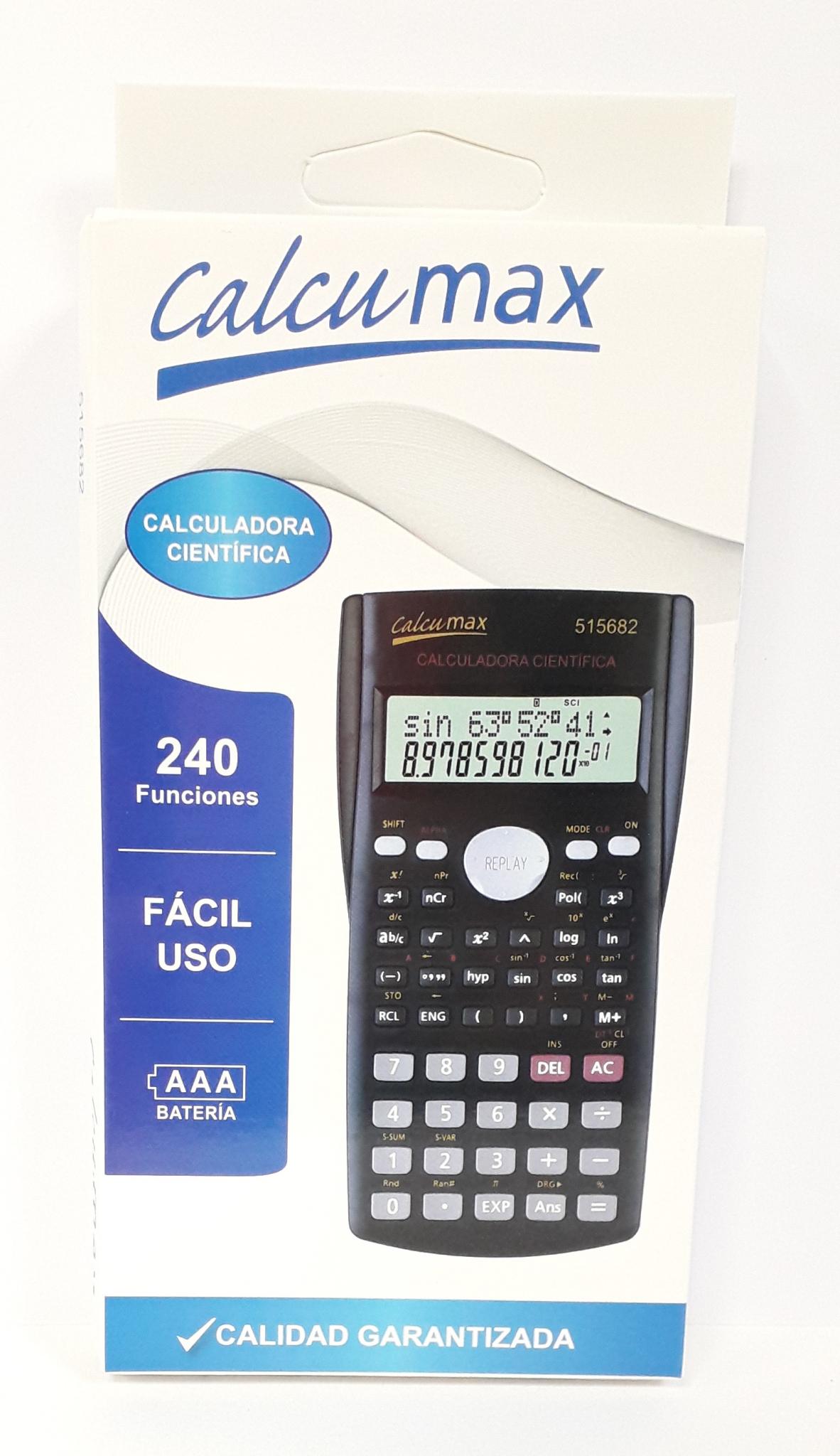 CALCULADORA CALCU MAX CIENTIFICA -515682