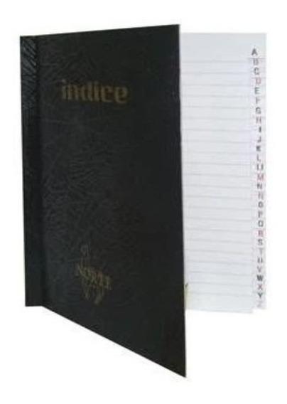 CUADERNO NORTE TAPA S/HULE X 80 HJS C/INDICE 800/900