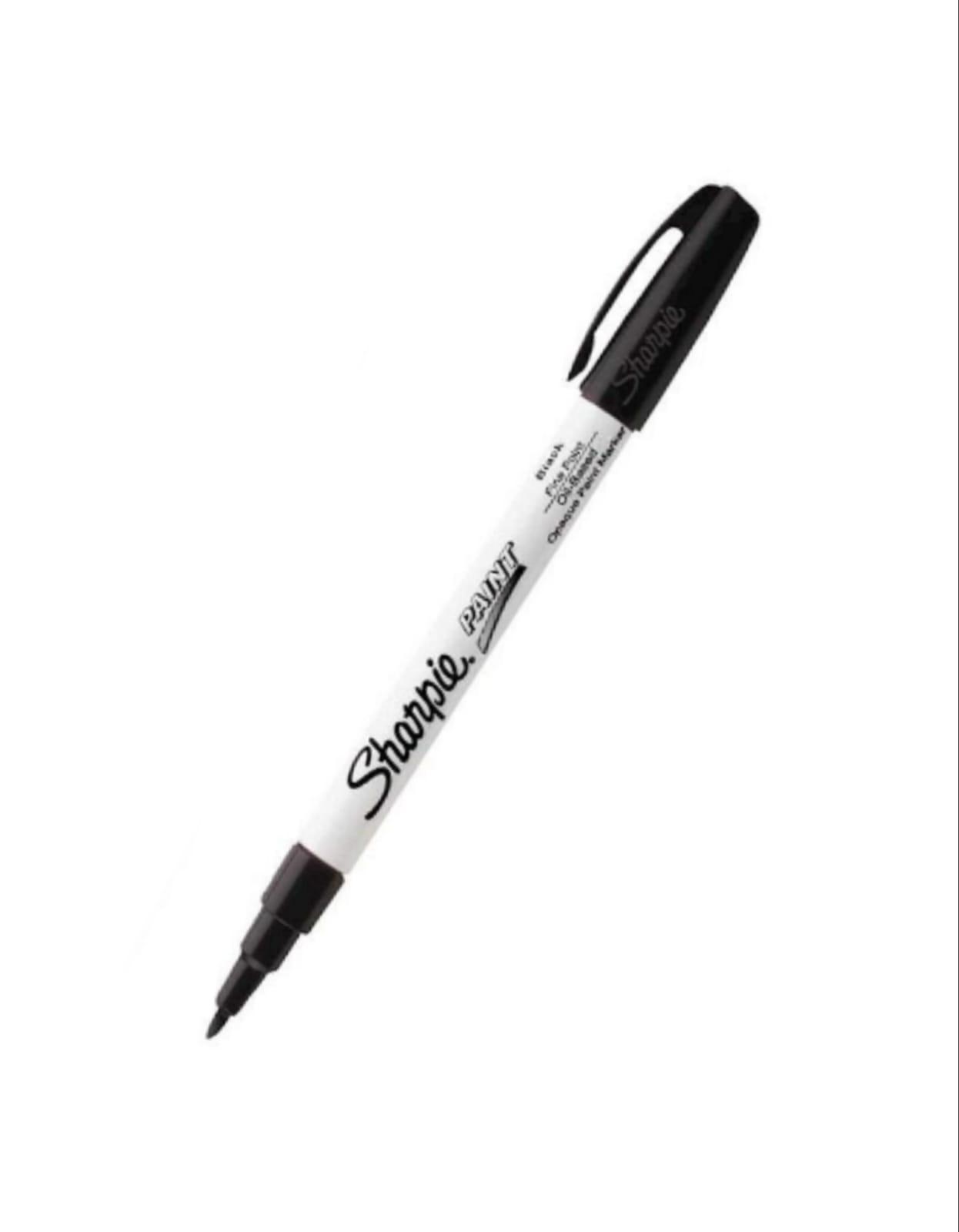 MARCADOR SHARPIE PAINT MEDIO NEGRO 1 MM 2107615