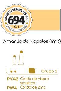 OLEO ALBA 694 AMARILLO DE NAPOLES 60 ML GRUPO 1