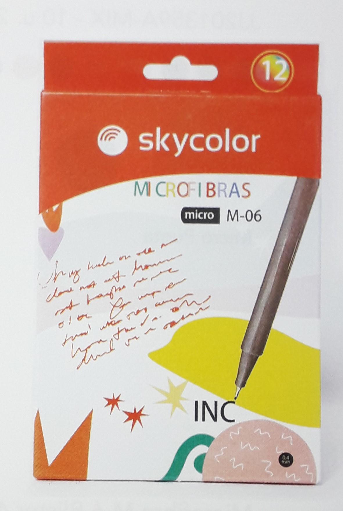 MICROFIBRA  SKYCOLOR M-06 DE 0.4 MM NEGRO - JJ201359A-BK