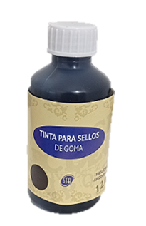 TINTA P/SELLOS DE GOMA STA 120 CC NEGRO