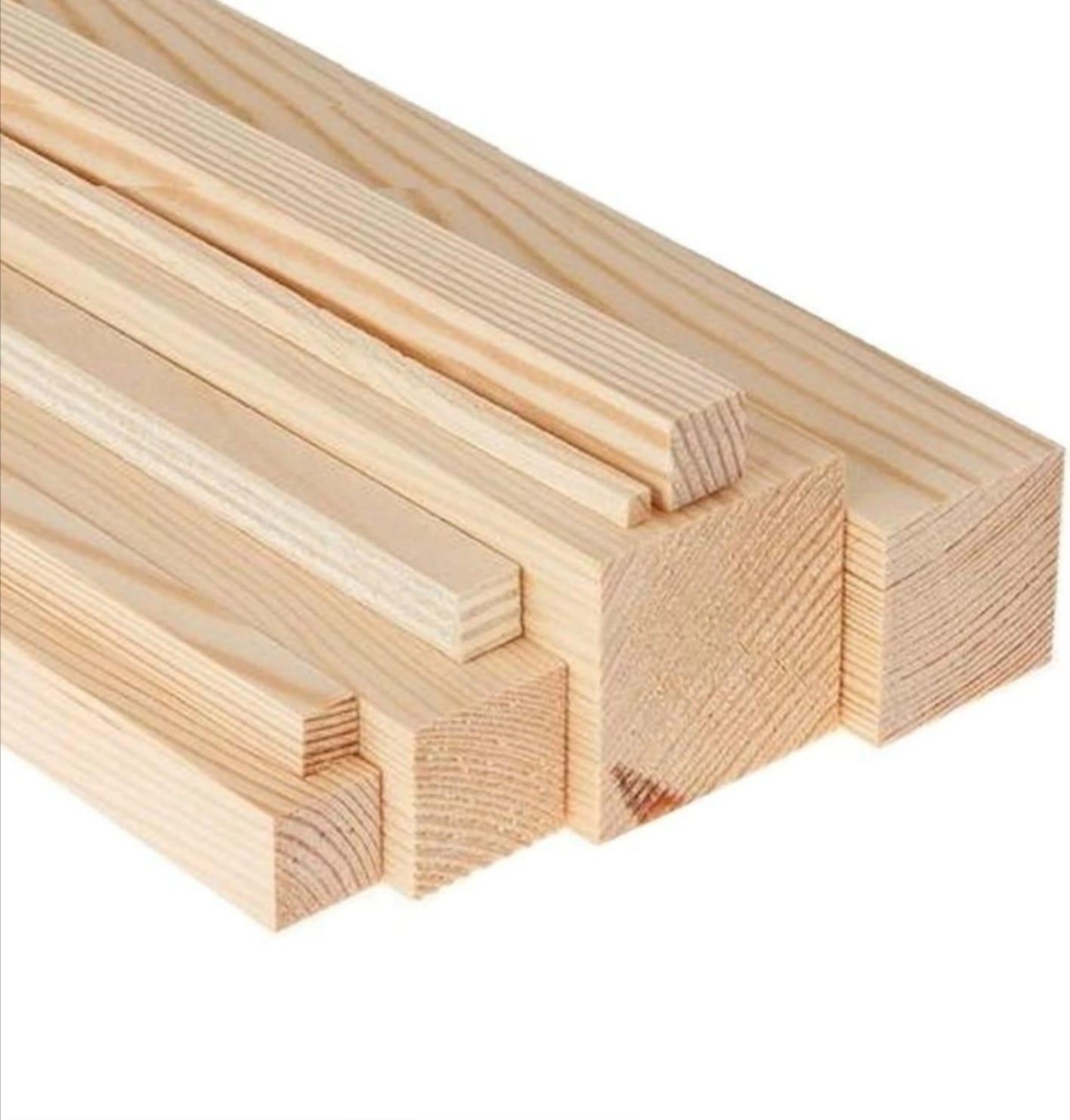 MADERA PINO VARILLAS 8 X 10 MM X 10 UN