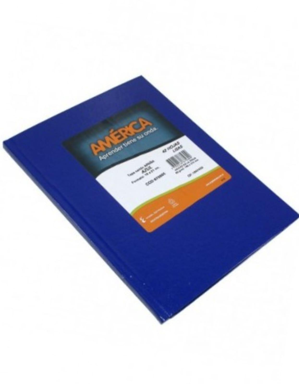 CUADERNO T/C 42 HS AMERICA ARAÑA AZUL CUAD.- 675316