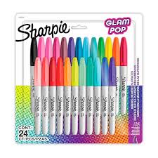 MARCADORES SHARPIE X 24 COL FINOS GLAM POP-2185229