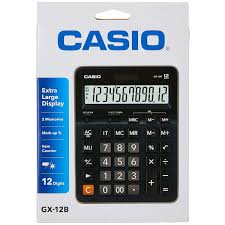 CALCULADORA CASIO 12 DIGITOS GX12B