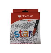 MARCADORES SKYCOLOR STAR S 76 PERM. FINO X 20 UN. - JJ202373P-20