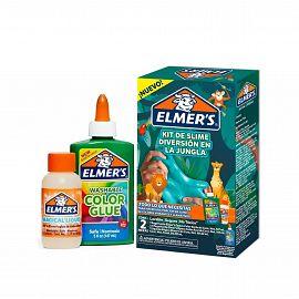 ADHESIVO ELMER´S SLIME DIVERSION EN LA JUNGLA KIT 2 PIEZAS 2190601