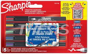 MARCADOR SHARPIE CREATIVE ACRILICO PTA. PINCEL X 5-2201182