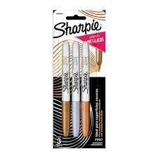 MARCADOR SHARPIE METALLIC SURTIDO X 3-1858004