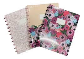 CUADERNO 29,7 INTELIGENTE T/PLAST.C/ELAST. 110 HS DECOR-1426/57/46/63/62/68/