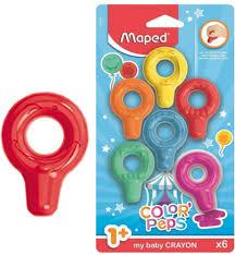 CRAYONES MAPED BABY  X 6 COLOR PEPS-863806