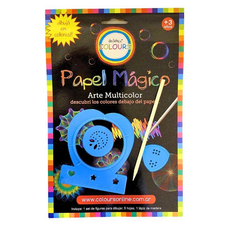 PAPEL MAGICO C/ESPIROGRAFO 12521