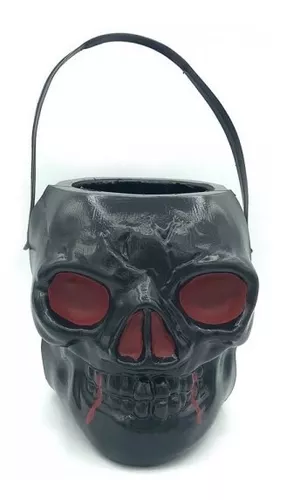 HALLOWEEN CARAMELERA CALAVERA NEGRA -DI0126