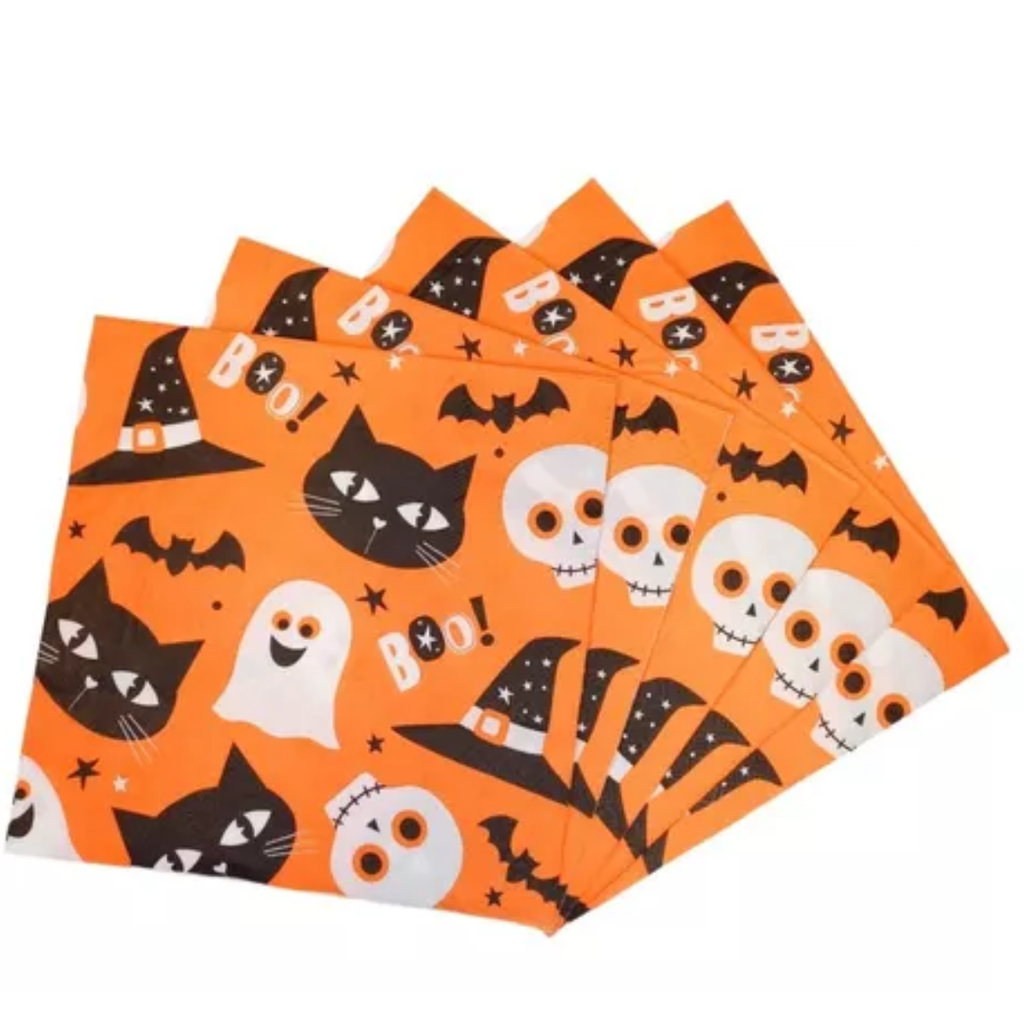 HALLOWEEN SERVILLETA DE PAPEL BOO/MOMIA X 20 UN - DSECH020-2/118