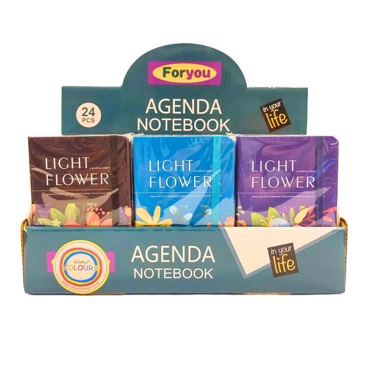 LIBRETA A6 FLORES 80 HS LISAS-25837