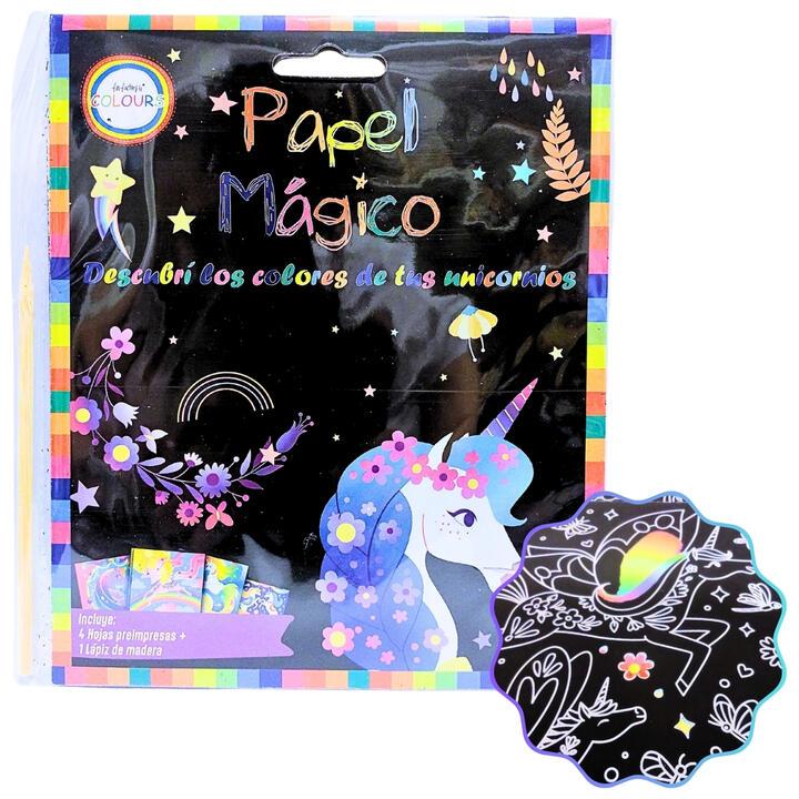 PAPEL MAGICO 4 HS UNICORNIO-26352