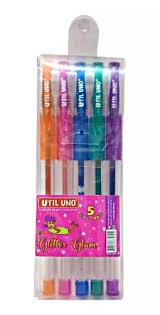 ROLLER GLITTER BLISTER X 5  UTIL UNO BG108-5G