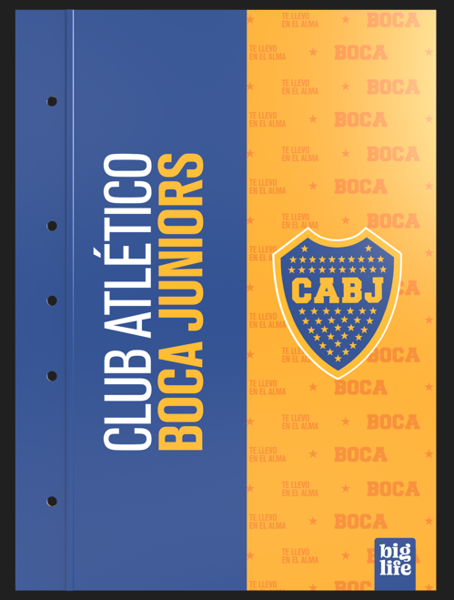 CARPETA C/CORDON A4 BOCA L5CNA4BOC