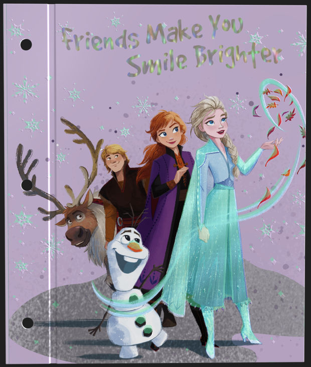 CARPETA C/CORDON Nº 3 FROZEN L5CN3FRZ