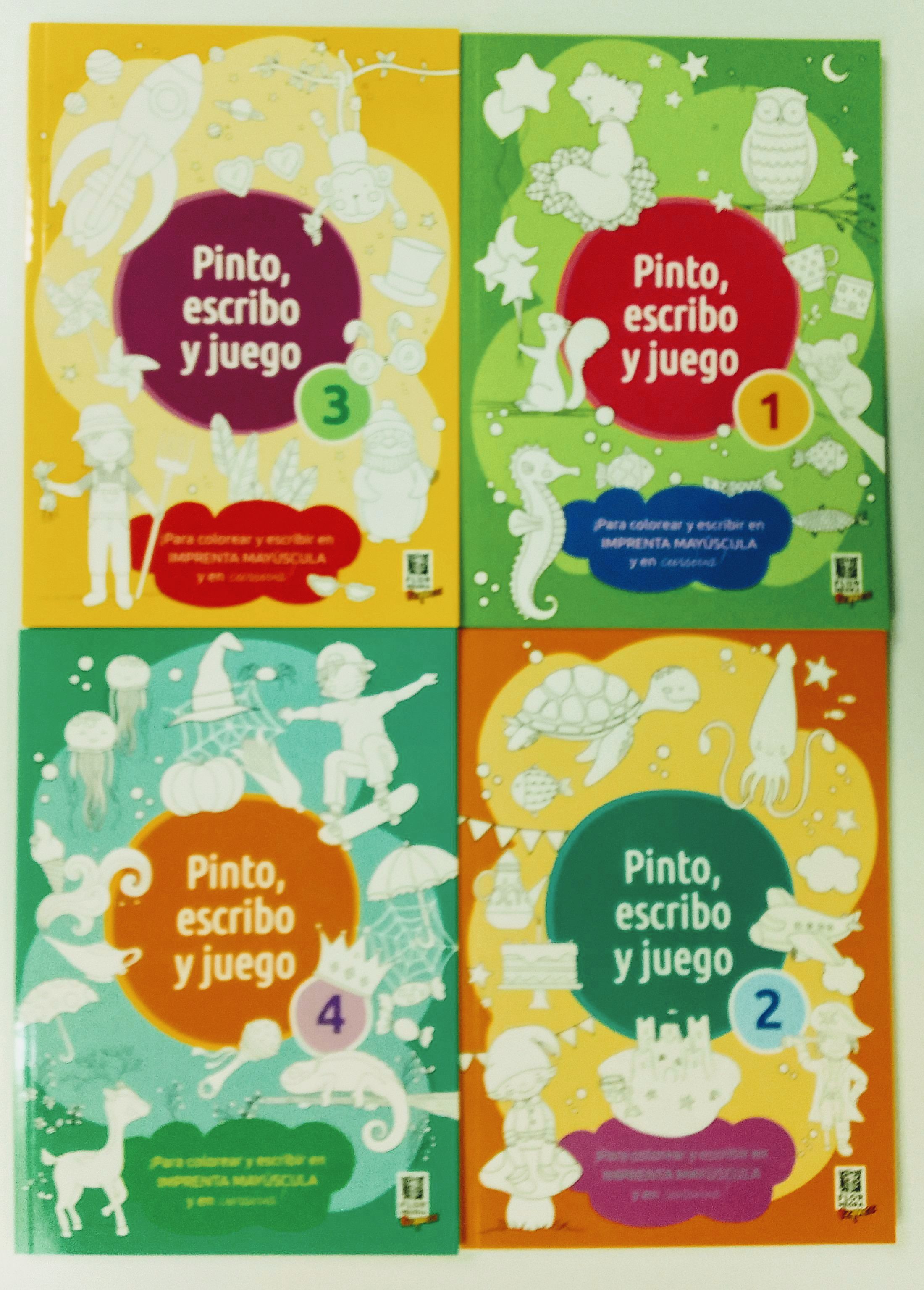 LIBRO ACTIVIDADES COL. PINTO ESCRIBO Y JUEGO LIST-441/2/3/4