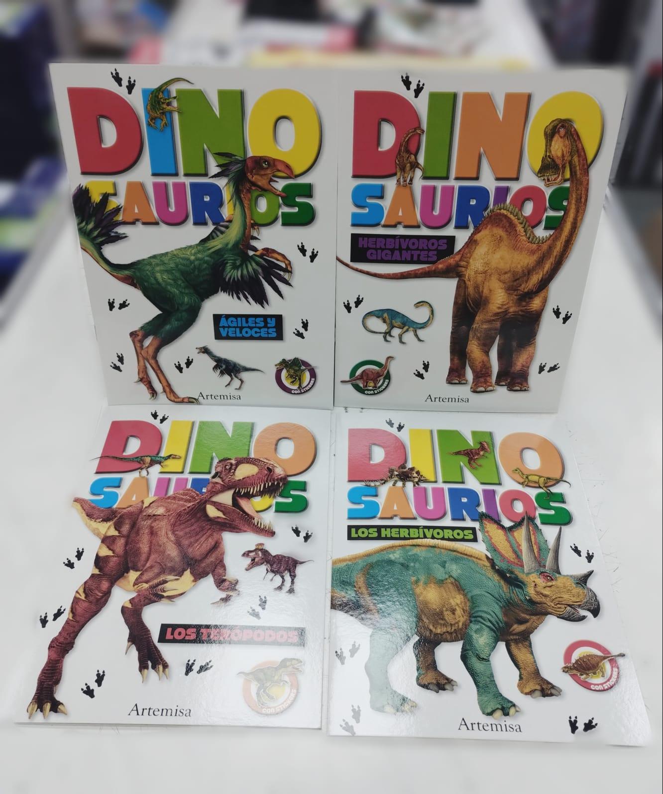 LIBRO INFANTIL COL. DINOTERRIBLES- ARTEMISA 478/9/480/1